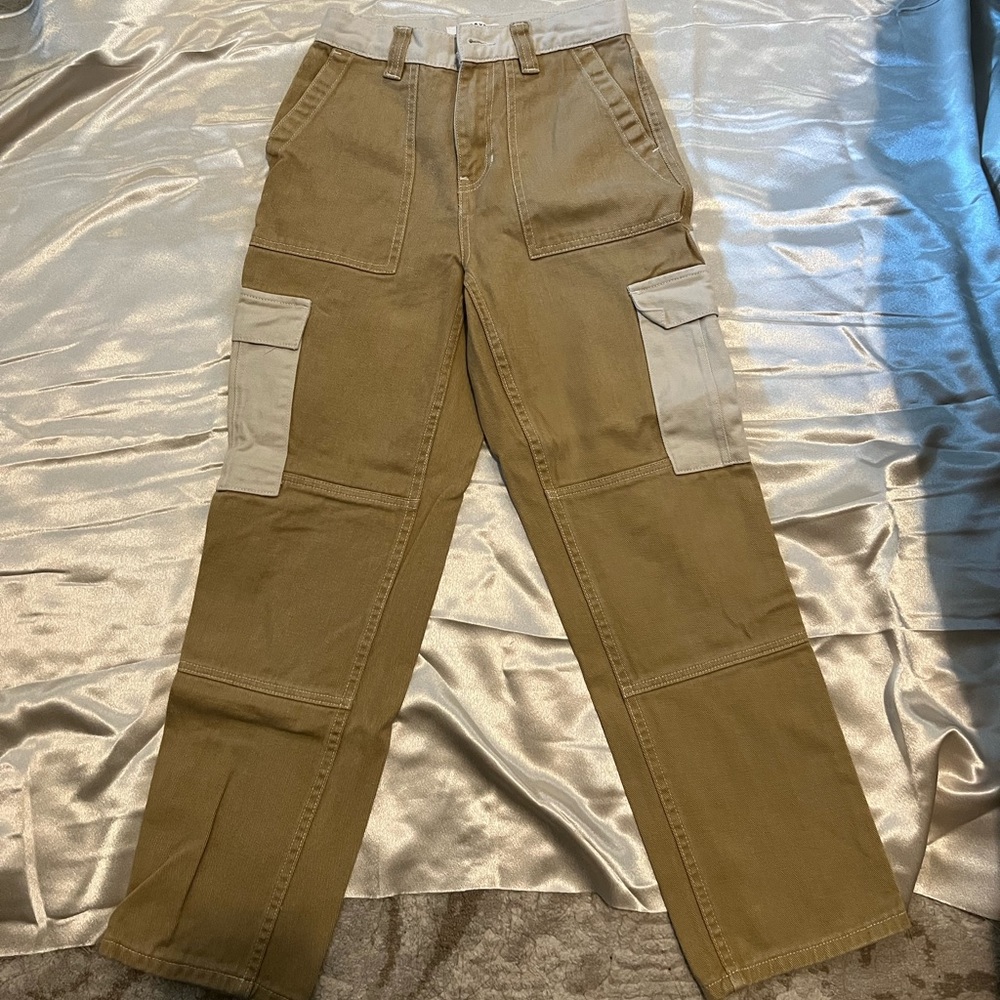Pacsun two-toned carpenter pants